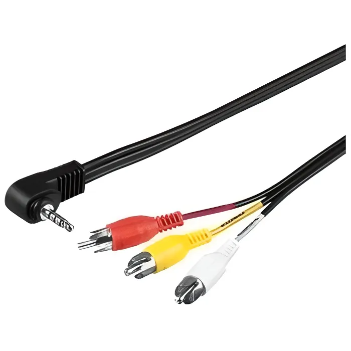 Câble audio-vidéo Rca-Jack 3.5mm